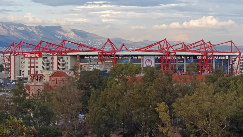 El cuadro griego prepara su estadio para el partido | X: @olympiacosfc