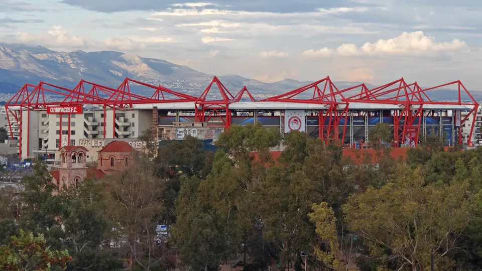 El cuadro griego prepara su estadio para el partido | X: @olympiacosfc