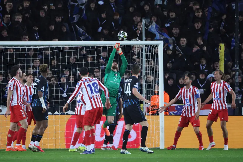 CLUB BRUJAS VS ATLÉTICO DE MADRID | AP
