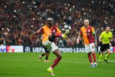 Osimhen durante el partido de Champions League entre Galatasaray y Juventus | AP
