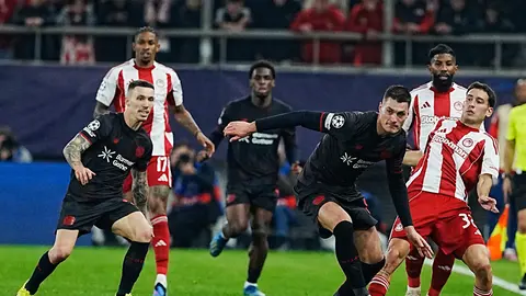 Leverkusen vs Olympiacos en los Playoffs de la Champions League I AP