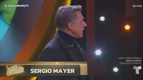 Sergio Mayer ya se encuentra dentro de La Casa de los Famosos de Telemundo / Redes Sociales