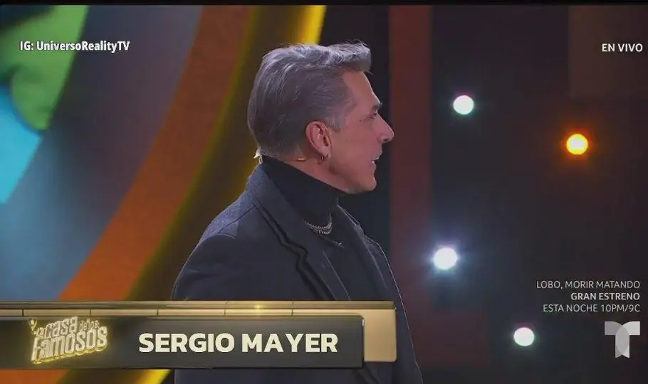 Sergio Mayer ya se encuentra dentro de La Casa de los Famosos de Telemundo / Redes Sociales