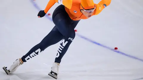 La patinadora neerlandesa en acción | AP