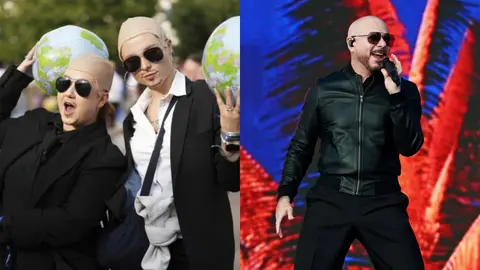 Pitbull quiere romper un récord mundial con miles de “calvos” en pleno concierto