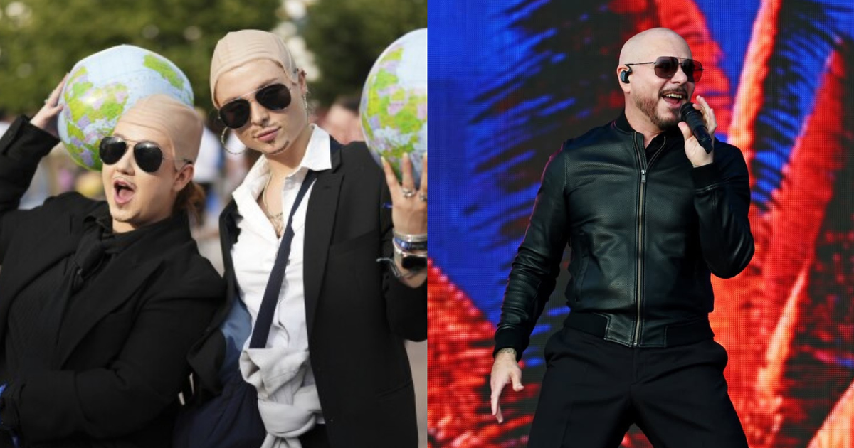 Pitbull quiere romper un récord mundial con miles de “calvos” en pleno ...