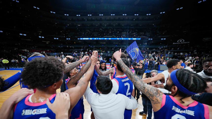 Capitanes de la CDMX en el Juego 25 de la temporada 2025-2026 de la NBA G League | IMAGO7