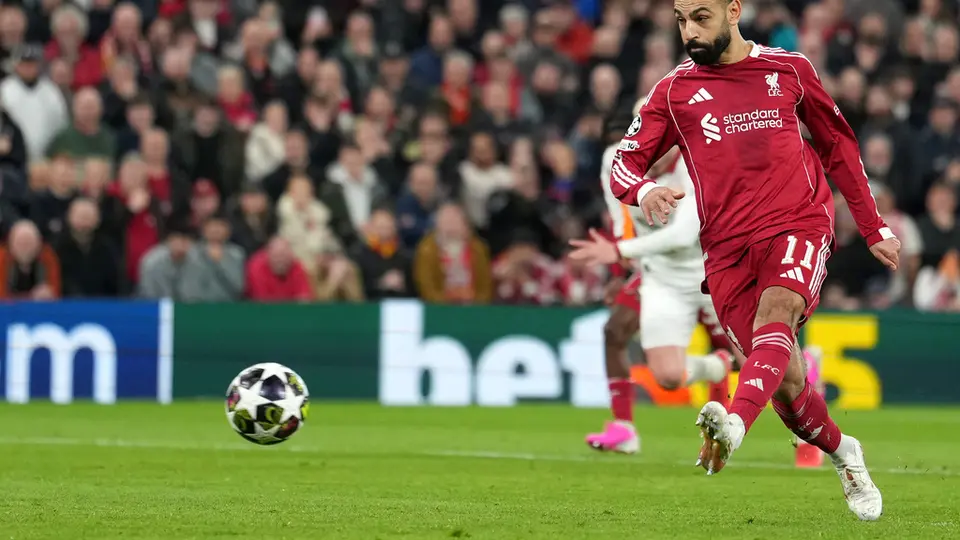 Mohamed Salah falló penal | AP
