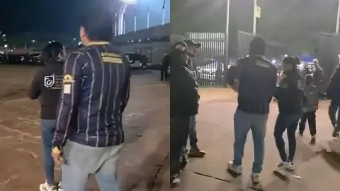 La mujer asegura que ella fue a defender a sus hijos pero la oficial de la Policía Auxiliar la ofendió/X: @MrElDiablo8