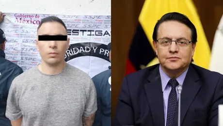 Cae en Polanco ‘El Lobo Menor’, ligado al asesinato de candidato presidencial en Ecuador