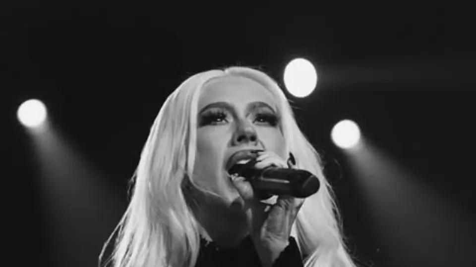 Christina Aguilera subió al escenario alrededor de 18 mil personas. / @xtina