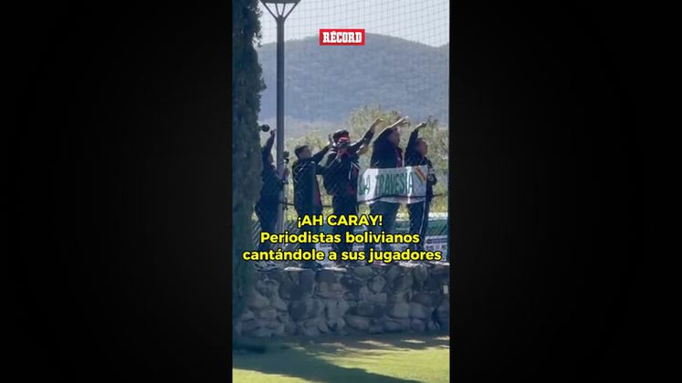 "De USTEDES depende que nos den VISA": Reporteros bolivianos le cantan a su Selección