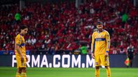 Diego Lainez y André-Pierre Gignac en partido con Tigres en la Liga MX | MEXSPORT