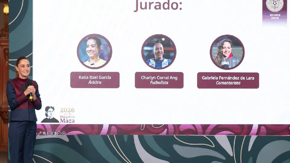 El jurado que elegirá a la ganadora estará conformada por expertas en futbol/Gobierno de México