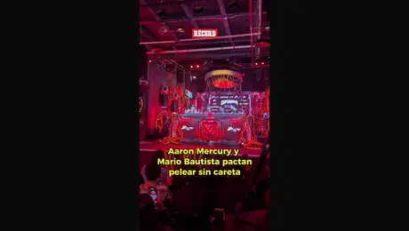 Aaron Mercury Y Mario Bautista Pactan Pelear Sin Careta