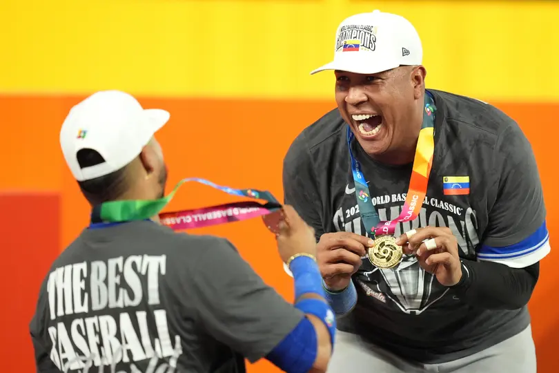 Venezuela celebra título del Clásico Mundial de Béisbol | AP