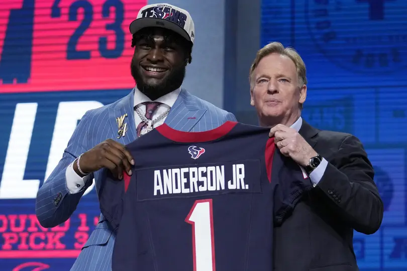 Will Anderson Jr. en el NFL Draft I AP