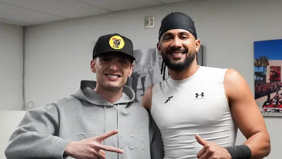 ¡Pura Doble P, viejón! Peso Pluma y Fernando Tatís Jr. comparten video previo a juego de los Padres