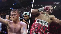 Una pelea callejera por IA entre Canelo y Benavidez enciende las redes