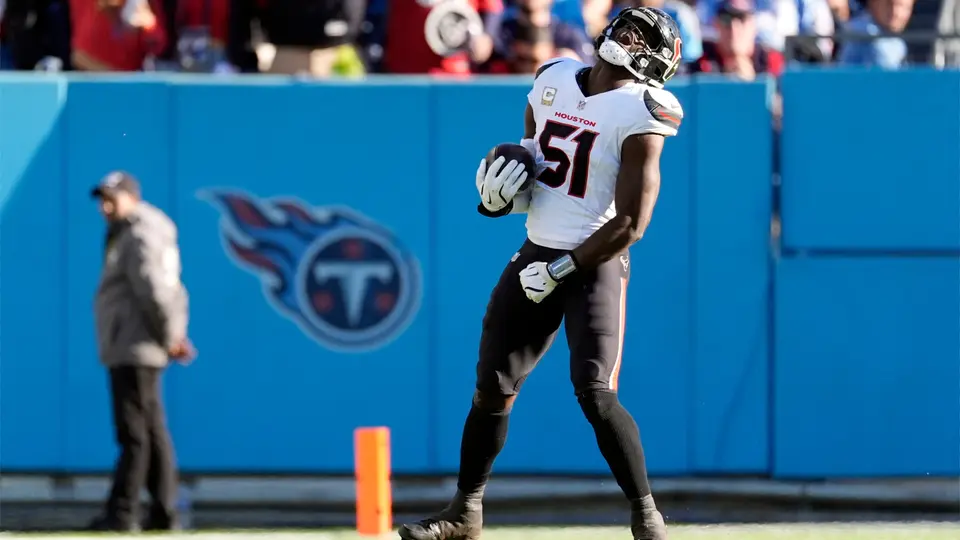 Will Anderson Jr. durante la temporada 2026 I AP