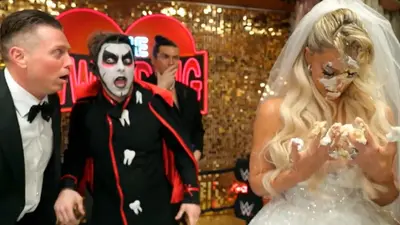 ¡Caos en la boda! Danhausen arruina el momento de The Miz y Maryse