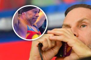 ¡Con Superman incluido! Zague se lleva las miradas con rutina ‘impresionanti’