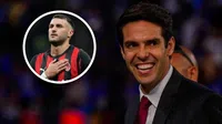 ‘Que el Milan vuelva a ser protagonista’: Kaká dedica palabras a Santi Giménez
