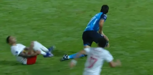 Primera falta de Diago Giménez l CAPTURA