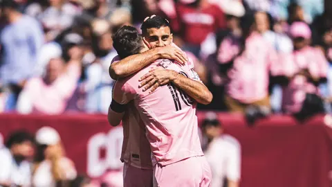 Messi y Berterame l X:InterMiamiCF