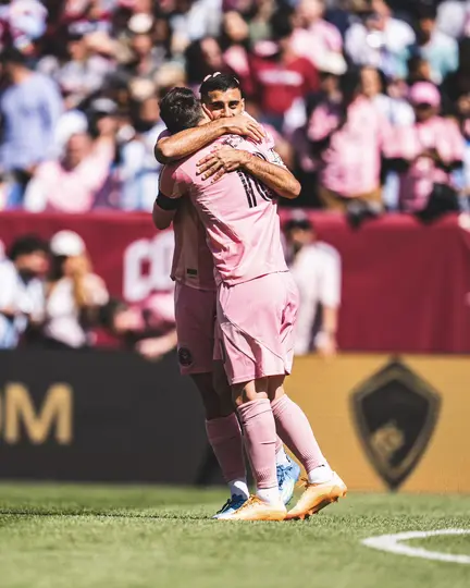 Messi y Berterame l X:InterMiamiCF