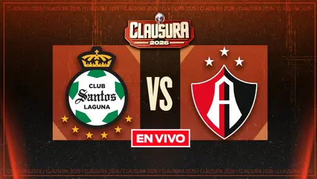 Santos vs Atlas Liga MX Clausura 2026 Jornada 15