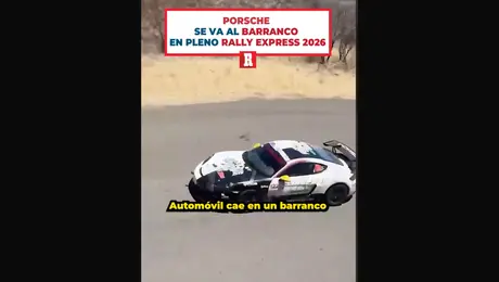 Cae Porsche En Rally Expres