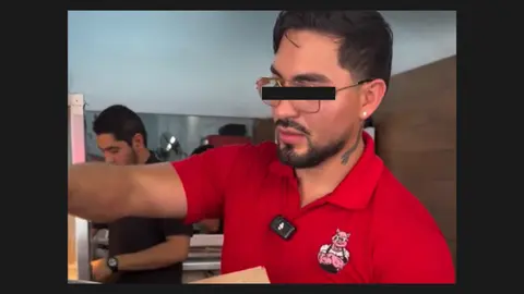 Juan Carlos “N”, conocido como “El Taurus”, fue detenido en Culiacán por presunto intento de homicidio. / @carnitas_fit_taurus_