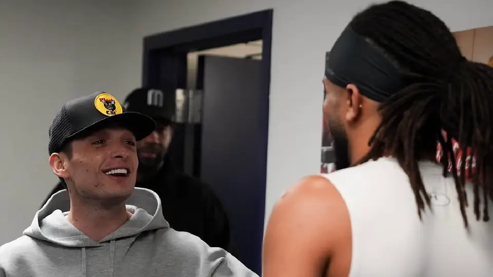 Peso Pluma y Fernando Tatís Jr. | IG: @padres