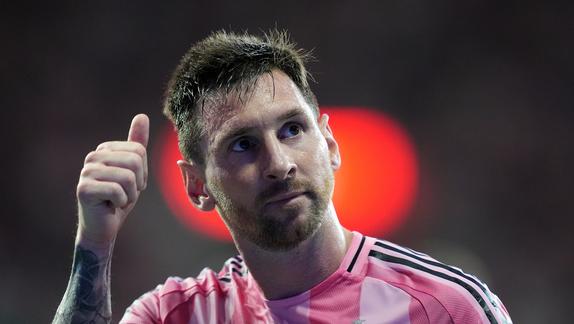 Lionel Messi contra Portland Timbers | AP