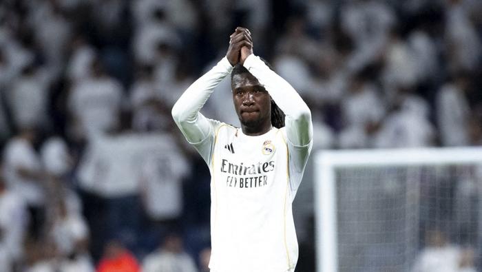 Eduardo Camavinga con Real Madrid en LaLiga | AFP