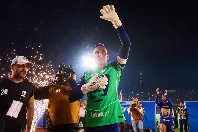 Keylor Navas saliendo de Ciudad Universitaria | MEXSPORT