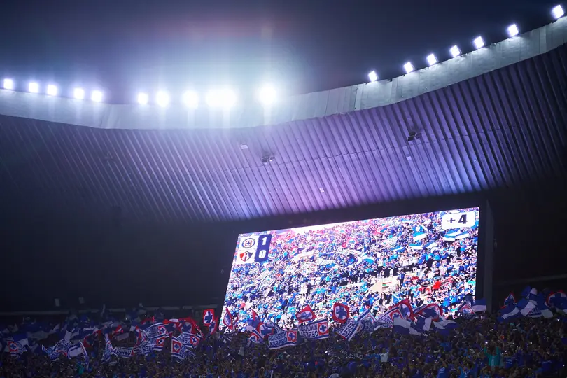 Afición de Cruz Azul en los Cuartos de Final del Clausura 2026 en el Estadio Azteca | MEXSPORT