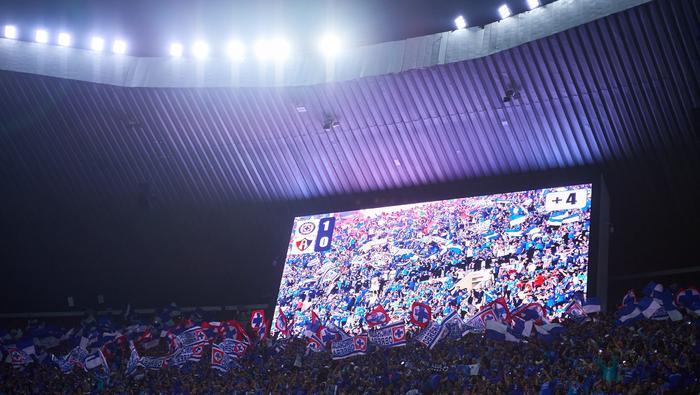 Afición de Cruz Azul en los Cuartos de Final del Clausura 2026 en el Estadio Azteca | MEXSPORT