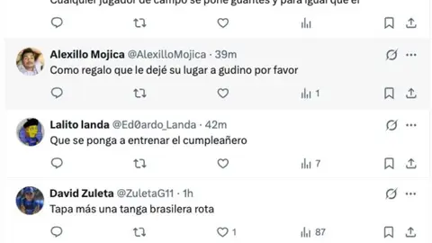 Captura de pantalla en X l Récord
