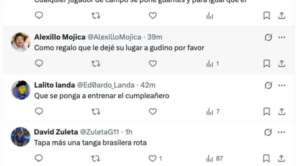 Captura de pantalla en X l Récord