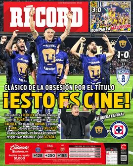 Portada RÉCORD 18 de mayo de 2026