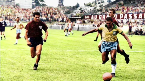 México ante Brasil en Suiza 1954 l X:UniformesSelec1