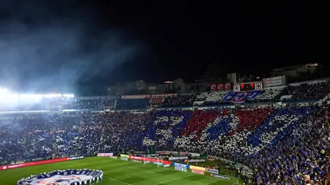 Afición de Cruz Azul en la ida de la Final del Clausura 2024 en el Estadio Ciudad de los Deportes | MEXSPORT