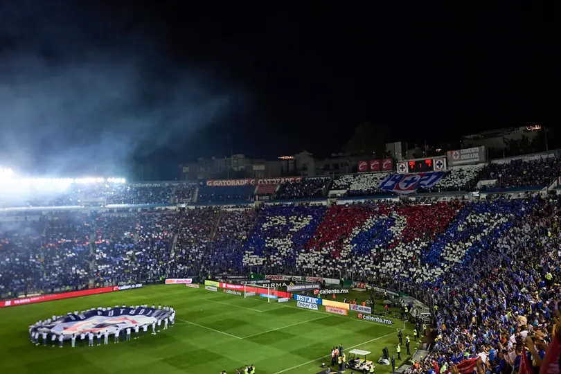 Afición de Cruz Azul en la ida de la Final del Clausura 2024 en el Estadio Ciudad de los Deportes | MEXSPORT