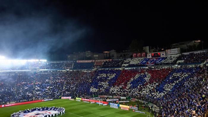 Afición de Cruz Azul en la ida de la Final del Clausura 2024 en el Estadio Ciudad de los Deportes | MEXSPORT