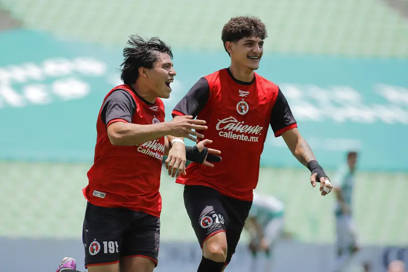 Tijuana celebra el gol ante Santos Laguna l IMAGO7