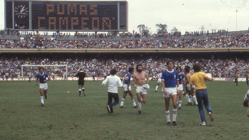 Pumas, Campeón en la 1980-81 sobre Cruz Azul. l MEXSPORT