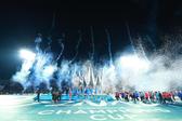 Cruz Azul en celebración del título de la Copa de Campeones Concacaf 2025 en el Estadio Olímpico Universitario | MEXSPORT