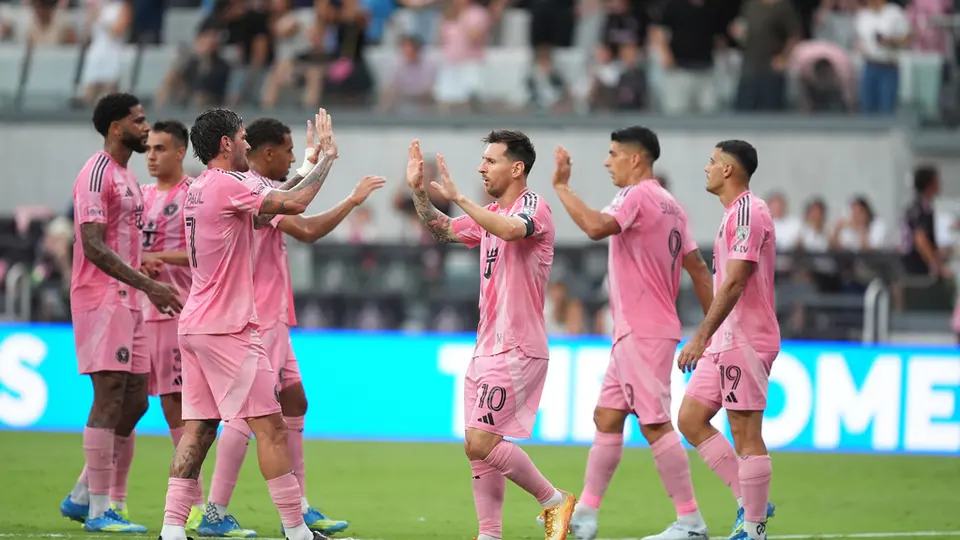Lionel Messi y Berterame le dan al Inter Miami su primera victoria en el NU Stadium